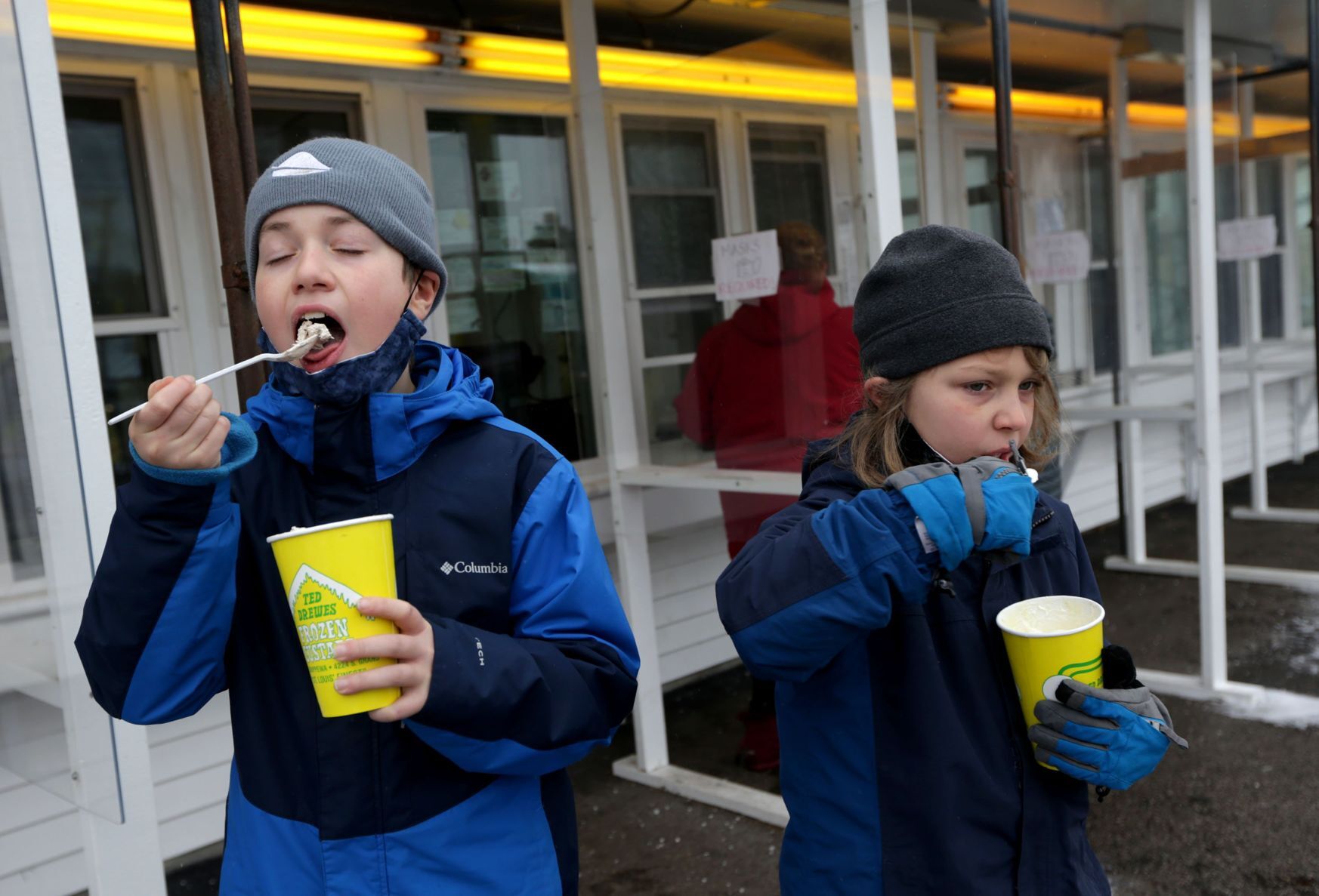 It's never too cold for Ted Drewes